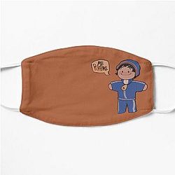 Quackity Face Masks - No think. Only Me perdonas. - Quackity  Flat Mask RB2905