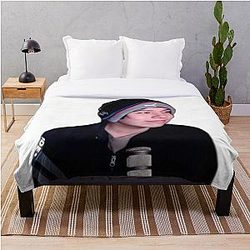 Quackity Bedding Sets - new quackityhq-merch Throw Blanket RB2905