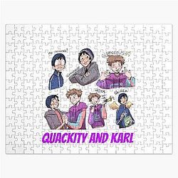 Quackity Puzzles - Quackity and Karl Jigsaw Puzzle RB2905