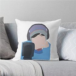 Quackity Pillows - Quackity Throw Pillow RB2905