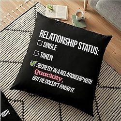 Quackity Pillows - Relationship with Quackity Floor Pillow RB2905