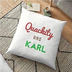 Quackity Pillows - Quackity And Karl  Floor Pillow RB2905