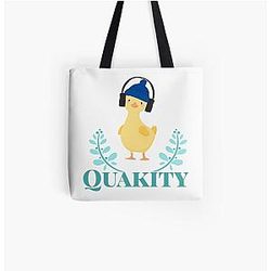 Quackity Bags - Quackity artist design All Over Print Tote Bag RB2905