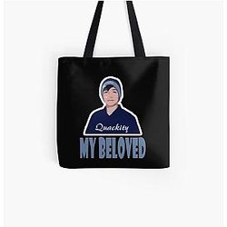 Quackity Bags - Quackity my beloved All Over Print Tote Bag RB2905