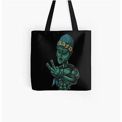 Quackity Bags - Quackity beanie All Over Print Tote Bag RB2905