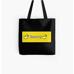 Quackity Bags - Grab It Fast - Quackity  All Over Print Tote Bag RB2905