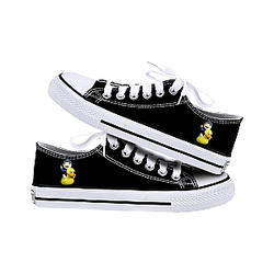 Quackity Shoes - Quackity Printing Low Top Shoes