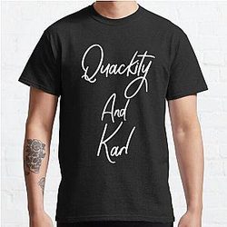 Quackity T-Shirts - Quackity And Karl  Classic T-Shirt RB2905