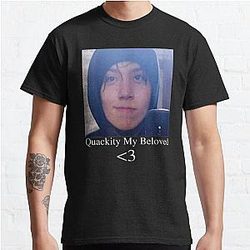 Quackity T-Shirts - Quackity My Beloved Tee Classic T-Shirt RB2905