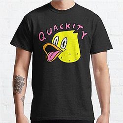 Quackity T-Shirts - Quackity Habibi Duck Merch Quackity Gifts For Fans, For Men and Women, Gift Valentine's Day Classic T-Shirt RB2905