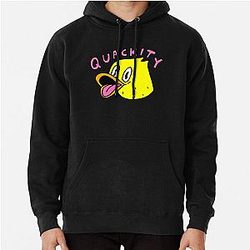 Quackity Hoodies - Quackity Habibi Duck Merch Quackity Gifts For Fans, For Men and Women, Gift Valentine's Day Pullover Hoodie RB2905