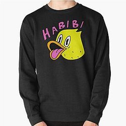 Quackity Sweatshirts - Quackity Merch Quackity Habibi Duck Gifts For Fans, For Men and Women, Gift Valentine's Day Pullover Sweatshirt RB2905