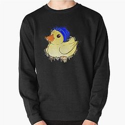 Quackity Sweatshirts - Quackity Art Pullover Sweatshirt RB2905
