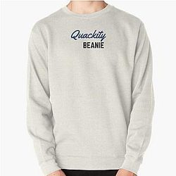 Quackity Sweatshirts - Quackity Beanie Pullover Sweatshirt RB2905