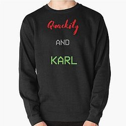 Quackity Sweatshirts - Quackity and Karl Pullover Sweatshirt RB2905