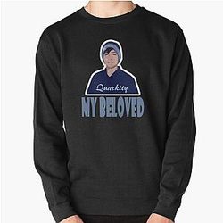 Quackity Sweatshirts - Quackity my beloved Pullover Sweatshirt RB2905