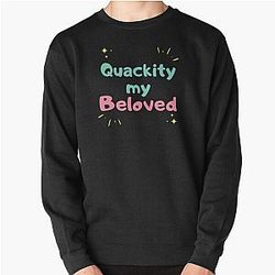 Quackity Sweatshirts - Quackity my beloved Pullover Sweatshirt RB2905
