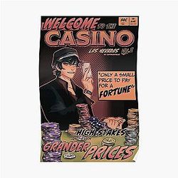 Quackity Posters - Quackity Casino Dream SMP Las Nevadas Comic Poster Poster RB2905