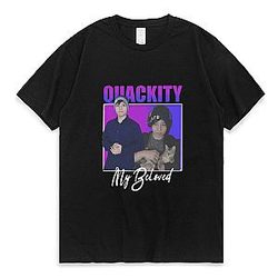 Quackity T-shirts - My Beloved Quackity Vintage Retro Graphic T-shirt