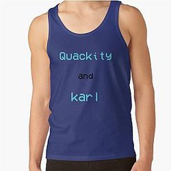 Quackity Tank Tops - Quackity and Karl Tank Top RB2905