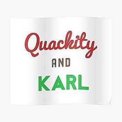 Quackity Posters - Quackity And Karl  Poster RB2905