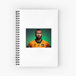 Playmaker Leader Quade Cooper Notebook