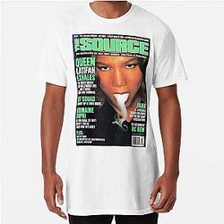 소스 Classics Queen Latifah 판 긴 티셔츠