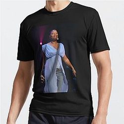 Queen Latifah Elaine Owens 사진 활성 티셔츠