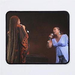 Erykah Badu und Queen Latifah Fotografie Mouse Pad