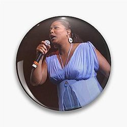 Erykah Badu and Queen Latifah Photograph Pin