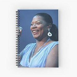 Queen Latifah Spiral Notebook