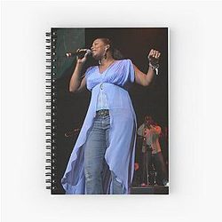 Queen Latifah Elaine Owens Photograph Spiral Notebook