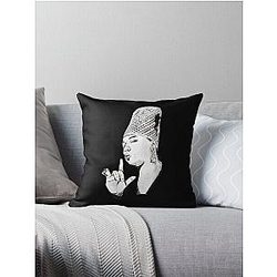 90s Hip Hop Premium Series Queen Latifah Throw Pillow