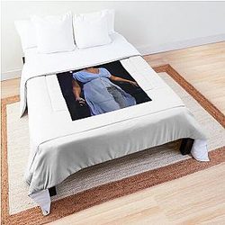 Queen Latifah - Elaine Owens Photograph Comforter