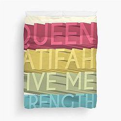 Queen Latifah Me 힘 Duvet 덮개를 주십시오