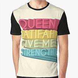 Queen Latifah Give Me Strength Graphic T-Shirt