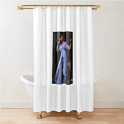 Queen Latifah - Elaine Owens Photograph Shower Curtain
