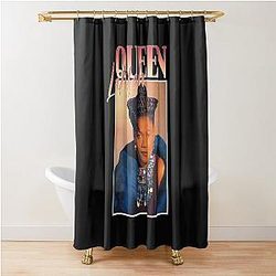 Queen Latifah American Singer Shower Curtain