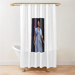 Queen Latifah - Elaine Owens Photograph Shower Curtain