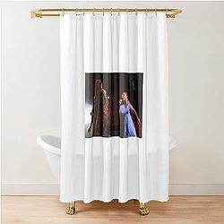 Erykah Badu and Queen Latifah Photograph Shower Curtain