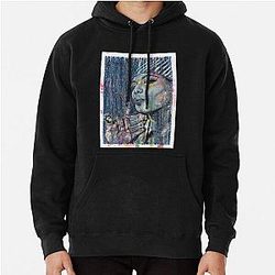 Queen Latifah Hand Drawn Oil Portrait Pullover Hoodie