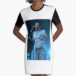 Queen Latifah Photograph T-Shirt Dress