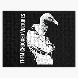 Them crooked vulture queen of the stone age poster qotsa Jigsaw Puzzle RB1911