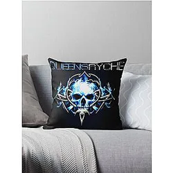 Queensryche Band Throw Pillow