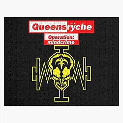 Queensryche Retro T-Shirt Classic Guys Unisex Tee Classic T-Shirt Jigsaw Puzzle