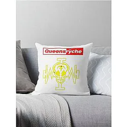 Queensryche Chu Throw Pillow