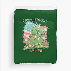 Vintage Queensryche Empire Tour Ladies Pullover Love  Duvet Cover