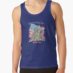 Vintage Queensryche Empire Tour Ladies Pullover Love  Tank Top