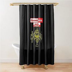 Queensryche Retro T-Shirt Classic Guys Unisex Tee Classic T-Shirt Shower Curtain