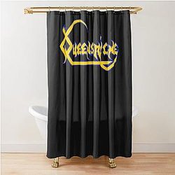 Queensryche rock koerangtoeroe band best logo Shower Curtain